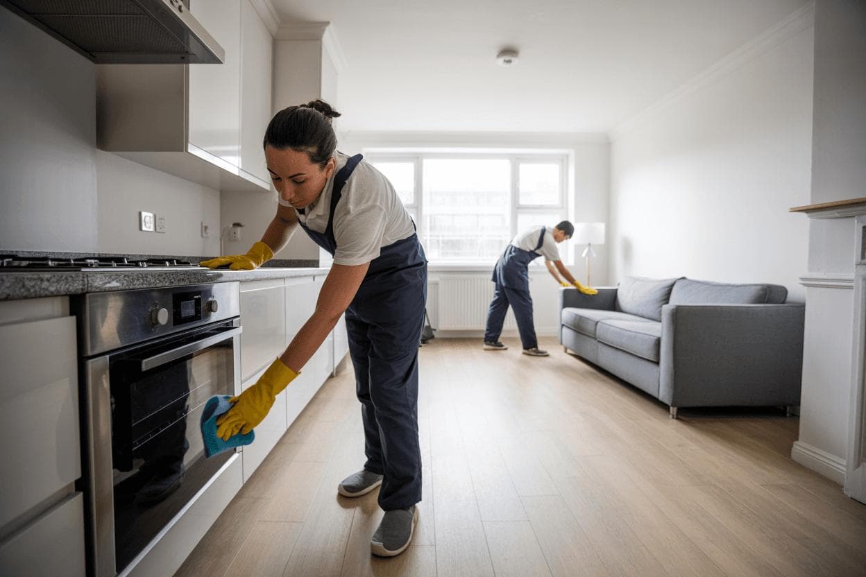 End of Tenancy service by APC Cleaning Services